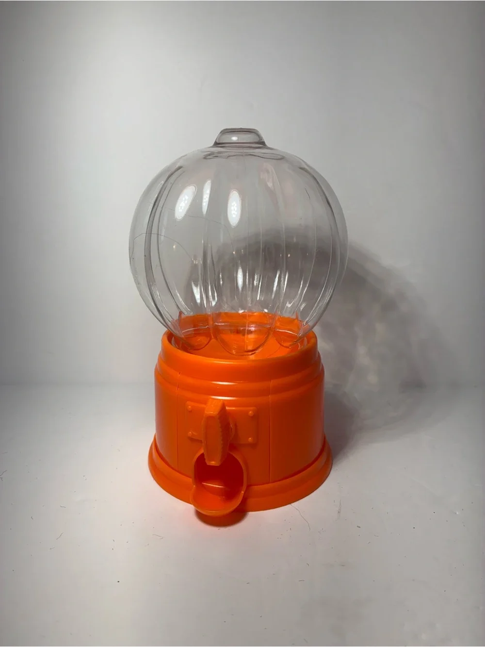 Halloween Pumpkin Candy Dispensers Set of 12 Orange Plastic Gumball Machines Par